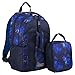 Fuel Backpack & Lunch Bag Bundle, Blue/Galaxy Print