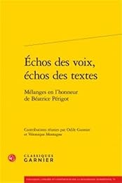 Échos des voix, échos des textes