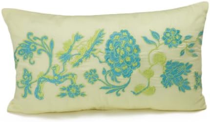 Amazon Com Amy Butler Morning Blossom Decorative Pillow 24 By 14