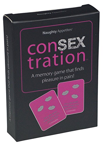 conSEXtration - Adult Card Game For Couples - Bundle - 2 Items
