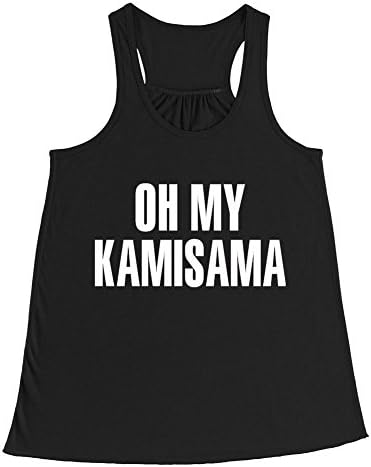 Women's Flowy Racerback Tank Top - Oh My Kamisama