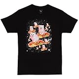 Space Cat on Hot Dog T-Shirt (X-Large)