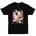 Space Cat on Hot Dog T-Shirt (Large)