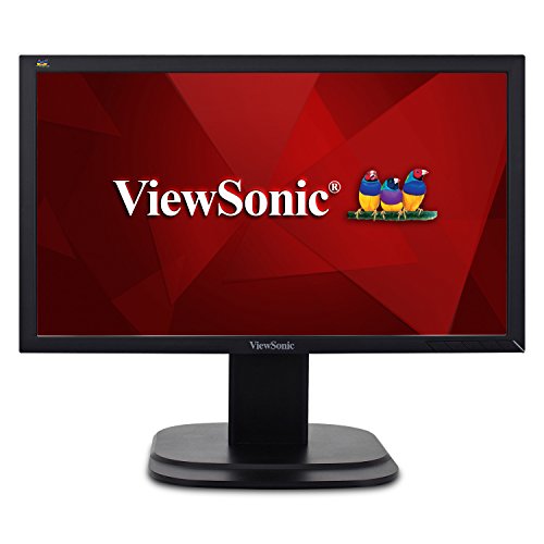 ViewSonic VG2039M-LED 20 Inch Ergonomic Monitor with DisplayPort DVI and VGA for Home and Office