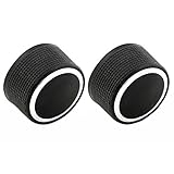 KOBWA 22912547 Rear Radio Volume Control Knob Tuner for 07-13 Chevy Chevrolet Tahoe Silverado GMC Sierra Yukon Cadillac Escalade (Pack of 2)
