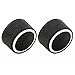 KOBWA 22912547 Rear Radio Volume Control Knob Tuner for 07-13 Chevy Chevrolet Tahoe Silverado GMC Sierra Yukon Cadillac Escalade (Pack of 2)