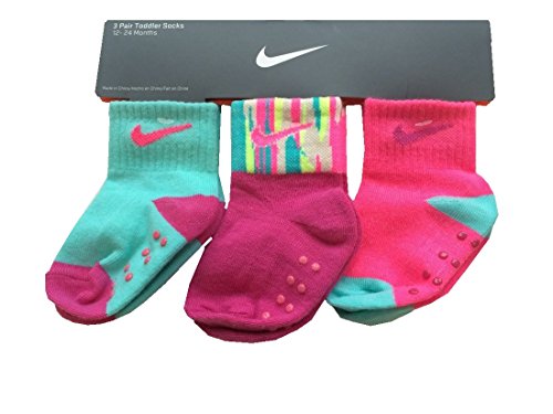 Nike Toddler Girls Pairs Pack No Slip Cotton Socks Desertcart