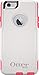 OTTERBOX Commuter Series iPhone 6/6s Case - Frustration FRĒe Packaging - NEON Rose (Whisper White/Blaze Pink)