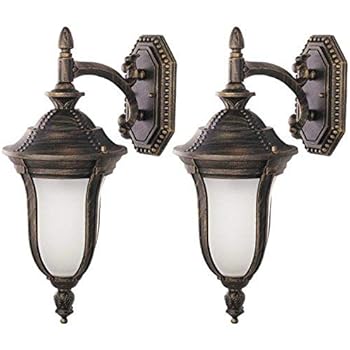 upward outdoor wall sconce