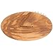 Fendrihan Men's Olivewood Military Hairbrush with EXTRA SOFT Light Bristles - Made in Germany