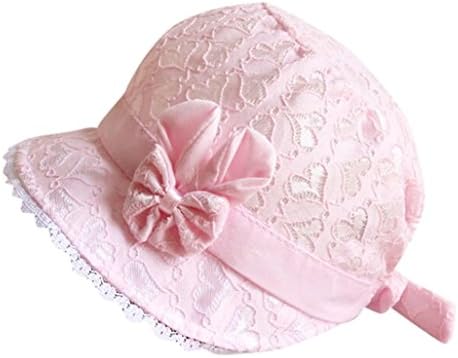 Minshao Toddler Baby Girls Summer Cartoon Hat Peach Heart Printing Cap for 0-6 Months