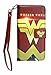 iPhone 7 Plus Wallet Case, DURARMOR Red Wonder Woman Premium PU Leather Wallet Case with ID Credit Card Cash Slots Flip Stand Wrist Strap Cover Carrying Case for iPhone 7 Plus 5.5 inch