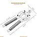 ChirRay Multifunction Jar Opener 304 Stainless Steel Handy Screw Cap Multi-purpose Can Bottle Lid Grip Wrench Helper