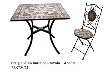 Bagno Italia Arredamento Per Esterno Set Giardino Tavolino