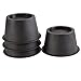 Fadyshow Bed Risers Furniture Risers Black Round Furniture Lifts 2 inches Pack of 4Pcs