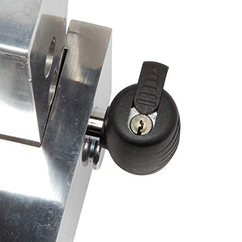 AlumaTow Adjustable Trailer Hitch Ball Mount, 6" Drop Ball Mount for 2