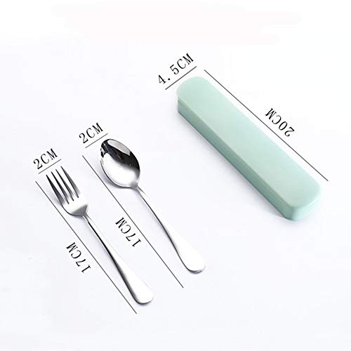 image for YIYEZI Portable Chopsticks Fork Spoon Knife, Multi-functional Travel C