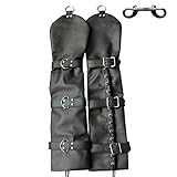 iEFiEL BDSM Lover Beginner Anniversary Valentine Day Excitement Arm Binder Hogtie Gloves
