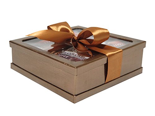 4 Gourmet+Coffee+Gift+Set+Basket