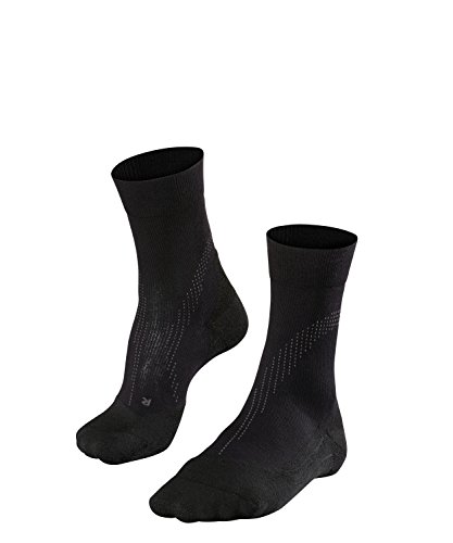 FALKE Calcetines estabilizadores para correr frescos para hombre - Anti ampollas, en blanco o negro, tallas de EE. UU. 6.5 a 13.5, 1 par