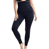 Underoutfit Compression Leggings, High Waisted Tummy Control Leggings for Women