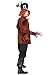 Dreamgirl Adult Mens Mad Hatter Costume, Hater Madness Halloween Costume - Large