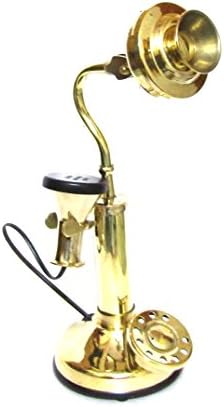 APS Craft Brass & Iron Mini. Nonworking Duck Shape Telephone in Shining Finish