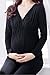 Smallshow Women's Maternity Nursing Pajamas Breastfeeding Nursing Top and Pant