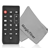 IR Pro Wireless Remote Control for SONY Alpha A9 A7R II A7 II A7 A7R A7S A6500 A6300 A6000 (Sony RMT-DSLR1 and RMT-DSLR2 Replacement) + MagicFiber Microfiber Cleaning Cloth