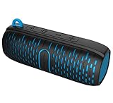 Portable Bluetooth Speaker - Silicone Design For Outdoor And Sports Use - Rain And Splash Proof - Stereo, AUX Line In, Mic And Speakerphone - 6.5