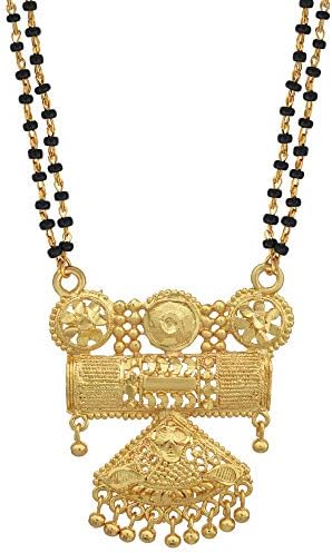 DzineTrendz Gold Plated, Ethnic Heritage Traditional Mangalsutra Women Latest Fashion Women