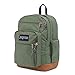 JanSport Cool Student Backpack - School, Travel, or Work Bookbag with 15-Inch Laptop Pack, Muted Green
