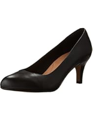Shoes: Clarks Womens Heavenly Heart Dress Pump, Black Leather, 7 M US - Clarks