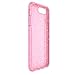 Speck 103123-6603 Products Presidio Clear + Glitter Case for iPhone 8 Plus (Also fits 7 Plus and 6S Plus/6 Plus), Bella Pink With Gold Glitter/Bella Pink