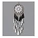Artilady Macrame Dream Catchers for Bedroom - Tassel Wall Hanging Handmade Dreamcatchers Home Decor with Tassel Feather Ornament Craft Blessing Gift (Grey Mix)