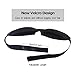 Sleep Mask, Ultra lightweight & Comfortable Sleeping Mask Adjustable Eye Mask with Earplugs for Women Men, 3 Packs
