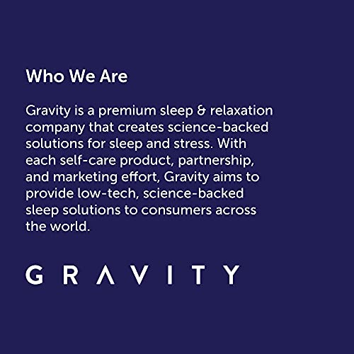 Gravity Blanket Weighted Sleep Mask, Better Sleep and Stress Reduction