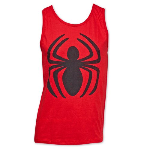 Spiderman Symbol Red Tank Top