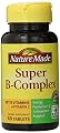 Nature Made Super B Complex Tablets, 60 Count (Pack of 2)