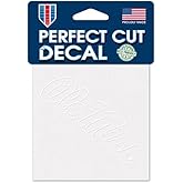 WinCraft NCAA University of Mississippi Ole Miss Rebels Logo 4" x 4" inch Outdoor White Decal