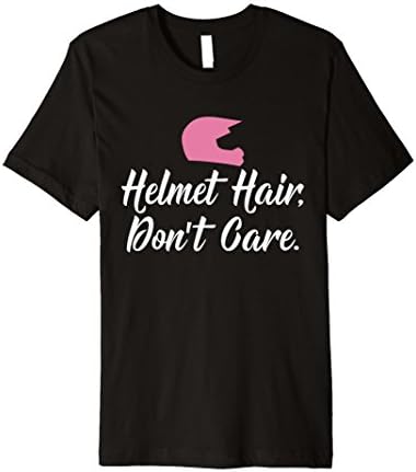 Helmet Hair Don't Care Snowmobile Winter T-Shirt