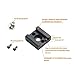 FOTYRIG Cold Shoe Mount, Hot Shoe Mount Adapter Standard Shoe Mount with 1/4-20 Thread Hole for DSLR Camera Led Light Monitor Video Microphone