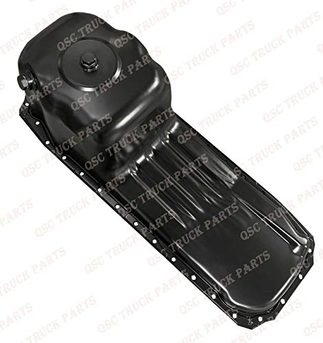 QSC Steel Oil Pan Front Sump For Freightliner International Peterbilt Volvo