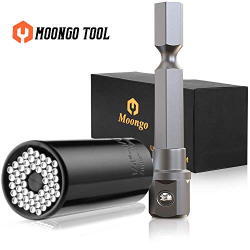 Christmas Gifts for Men - Gifts for Dad from Daughter or Son, Unique Personalized Dad Gifts, Universal Socket 7mm-19mm Gifts for Men, DIY Handyman, Father/Dad, Husband, Guys, Him By Moongo Tool