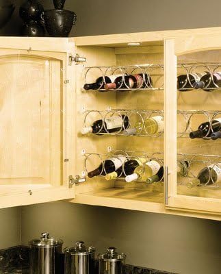 KV FEWR 41.62 FN Horizontal Wine Rack - 9 Ring by Feeny