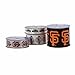 Offray 4-Pack MLB San Francisco Giants Ribbon, White/Black/Orange