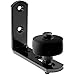 Hearth Creek Barn Door Floor Guide Stay Roller - Black Wall Mount for Sliding Door by Hearth Creek
