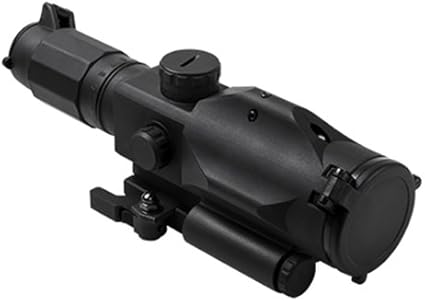 Amazon Com Nc Star Srt Scope 3 9x40mm Mil Dot Reticle With Green Laser One Size Sports Outdoors