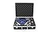 Syma X5C-1 Quadcopter Drone Blue Bundle with Carrying Case and extra batteries! Newest 2015 X5C-1 version