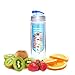 Kinzi Sport Fruit Infuser Water Bottle, 27 oz